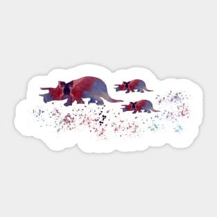 Triceratops Sticker